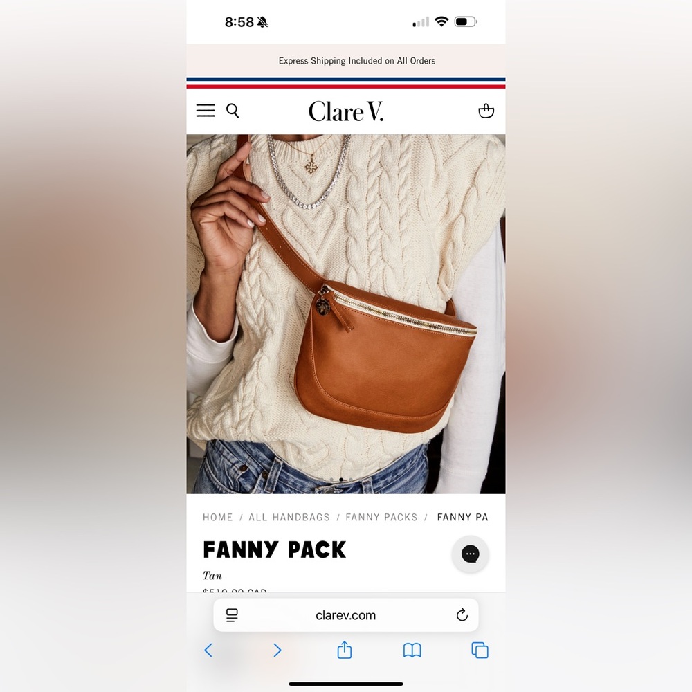 Clare V Fanny Pack